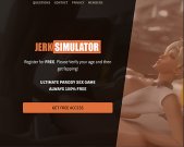 Screenshot of Jerk Simulator for Full Site Review