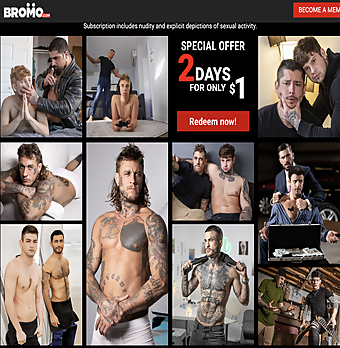 Screenshot of Bromo for Full Site Review