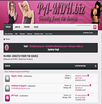 Screenshot of Pa-Mdh for Full Site Review