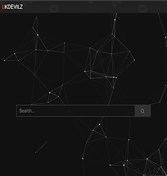 Screenshot of UKDevilz for Full Site Review