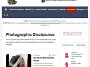 Screenshot of UtanmazTurkler for Full Site Review