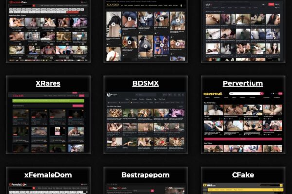 Screenshot of DarkPornList.com for Full Site Review