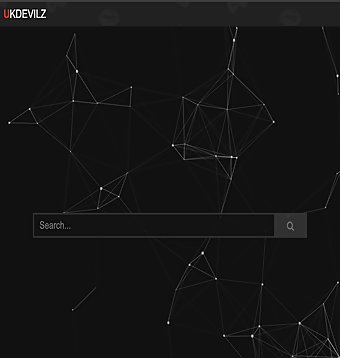 Screenshot of UKDevilz for Full Site Review